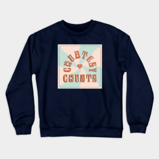 Courtesy Counts Spiral Crewneck Sweatshirt